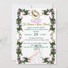 wedding invitation card