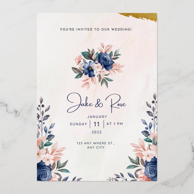Wedding Invitation Card (Front)