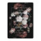 Wedding Invitation Dark Black Moody Floral