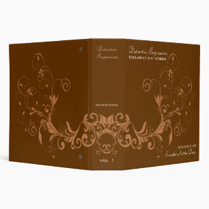 Wedding Invitation Display Binder