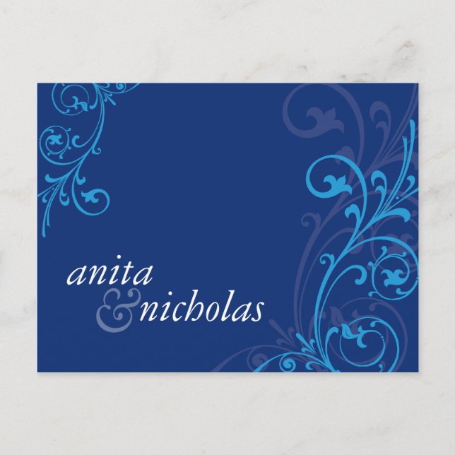 WEDDING INVITATION :: fabulous 5 (Front)