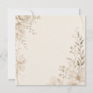 Wedding Invitation for Modern European Events