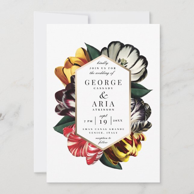 Wedding Invitation *Palazzo Grassi* (Front)