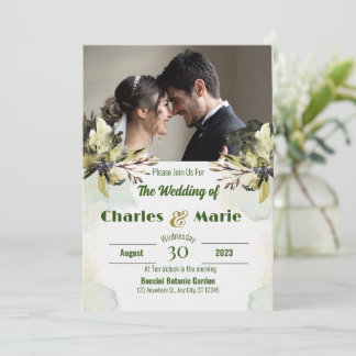 Wedding Invitation Personalize design