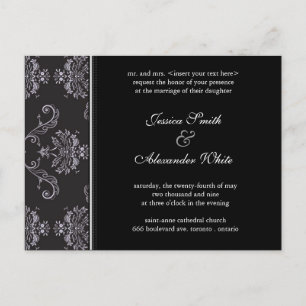 Wedding Invitation Postcard   E1
