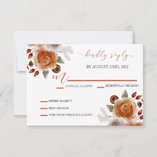 Wedding Invitation RSVP Response Cards