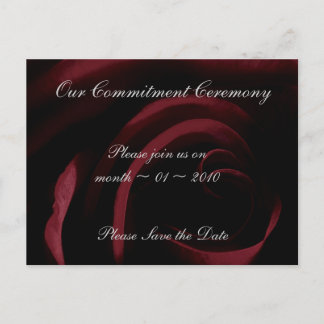 Wedding Invitation Save the Date template card