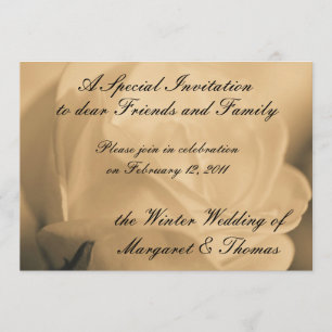 Wedding Invitation Save the Date template card