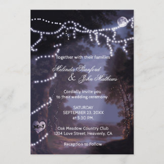 Wedding Invitation | Tree Lights