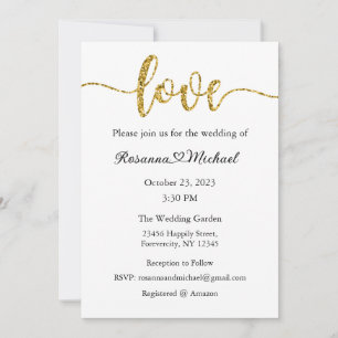 Wedding Invitation, Wedding Stationary, Heart Invitation