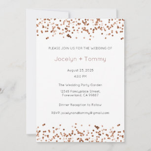 Wedding Invitation, Wedding Stationary, Heart  Invitation