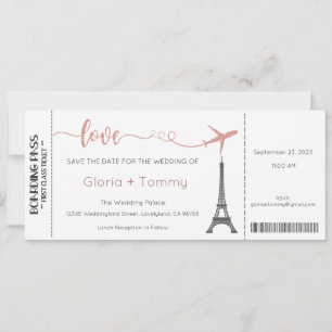 Wedding Invitation, Wedding Stationary, Love Invitation