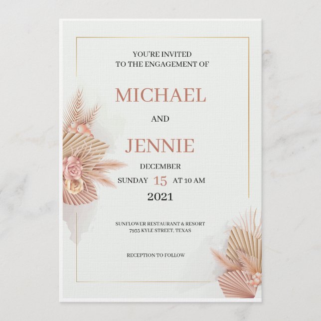 Wedding Invitations (Front)