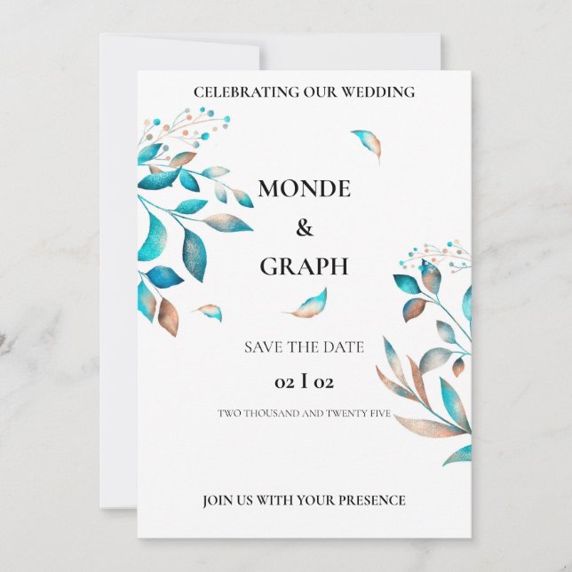 Wedding Invitations (Front)