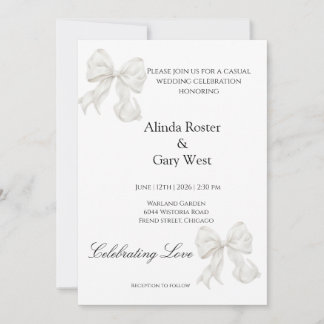 Wedding invitations