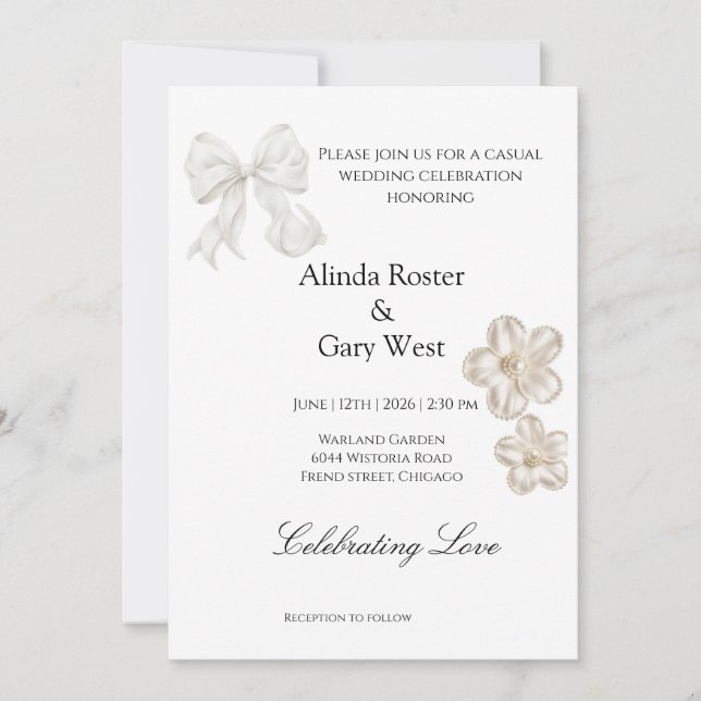 Wedding invitations (Front)