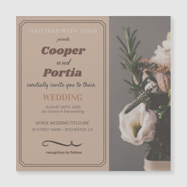 wedding Invitations (Front)