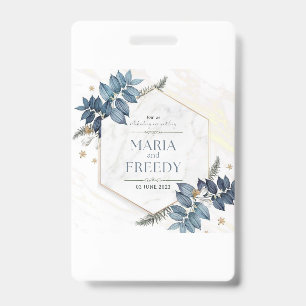 Wedding invitations badge