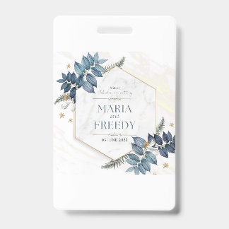 Wedding invitations badge