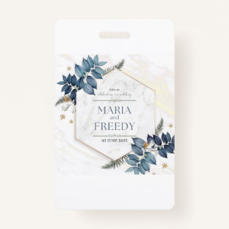 Wedding invitations badge