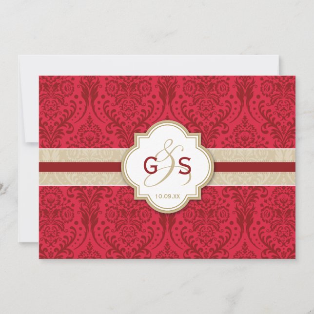 WEDDING INVITATIONS :: beauty L 1 (Front)