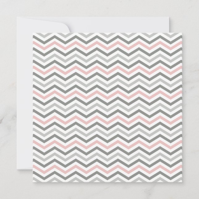 WEDDING INVITATIONS :: chevron1 SQ 2 (Front)