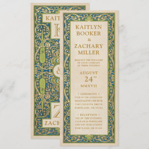 Wedding Invitations Illuminated Garden
