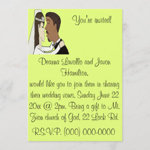 Wedding invite