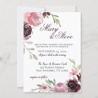 wedding invite