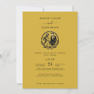 Wedding Invite with Your Photo & Classic Layout