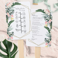 Wedding Itinerary Cocktail - Icon Wedding Welcome 