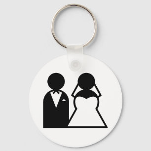 wedding keychain