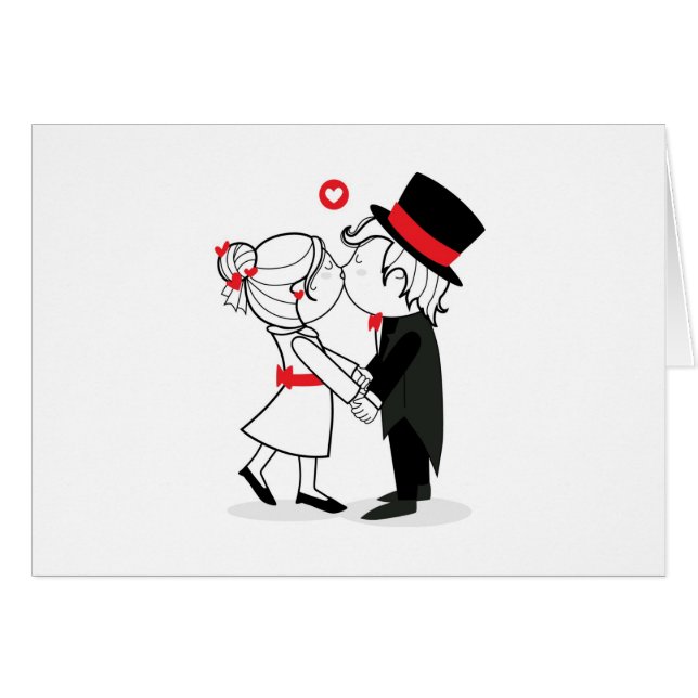 wedding kiss (Devant horizontal)