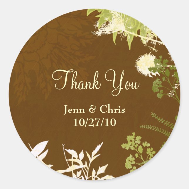 Wedding Label (Front)