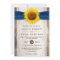 Wedding Lace Rustic Barn Wood Sunflower Ribbon