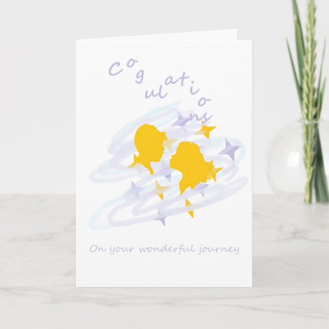 Wedding : Life's Journey  Card (Front)