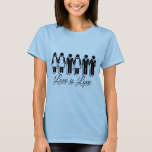 WEDDING LOVE IS LOVE OUTLINE -.png T-Shirt