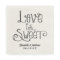Wedding Love is Sweet Handwritten Monogram
