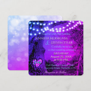 Wedding   Lovely Colours Invitation