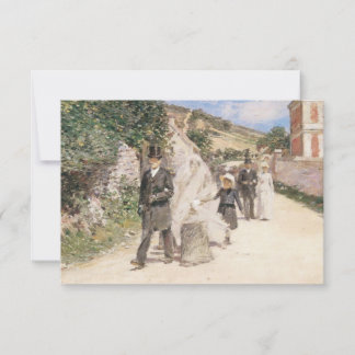 Wedding March by Robinson, Impressionism Wedding RSVP Card