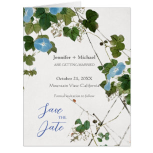 Wedding Marriage Minimalist Calligraphy Floral 