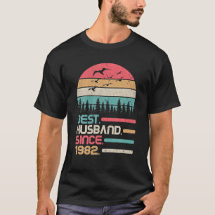 Wedding Married Anniversary 40 Years Best Husband T-Shirt