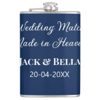 Wedding Match made in heaven wedding favours blue