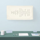 Wedding, Memorial Banner, Elegant, Script Font