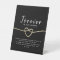 Wedding Memorial Table Pedestal Sign