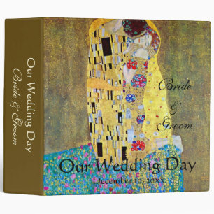 Wedding Memories; The Kiss by Gustav Klimt Binder