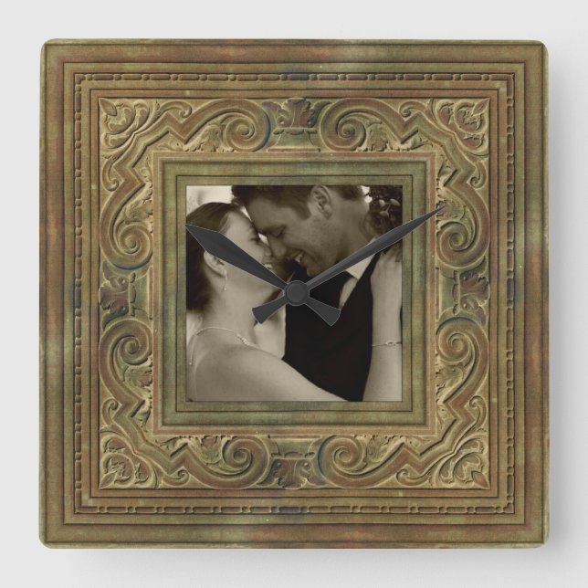 wedding memory photo clock (Front)