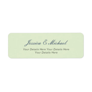 Wedding Modern Elegant Plain Simple Professional