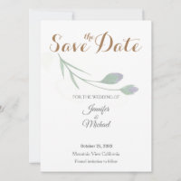 Wedding Modern Minimalist Plain Calligraphy