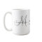 Wedding Monogram & Names Gift  Favour Mug